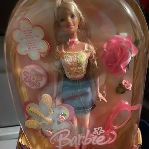 NIB 2005 Spring Scene Barbie doll and more